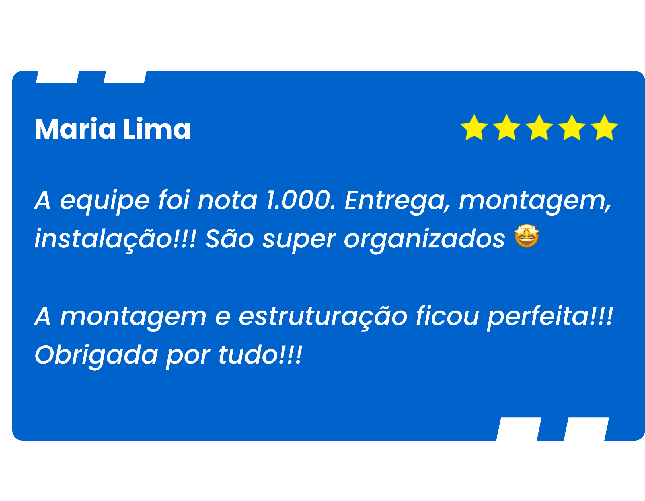 Comentário de Maria Lima
